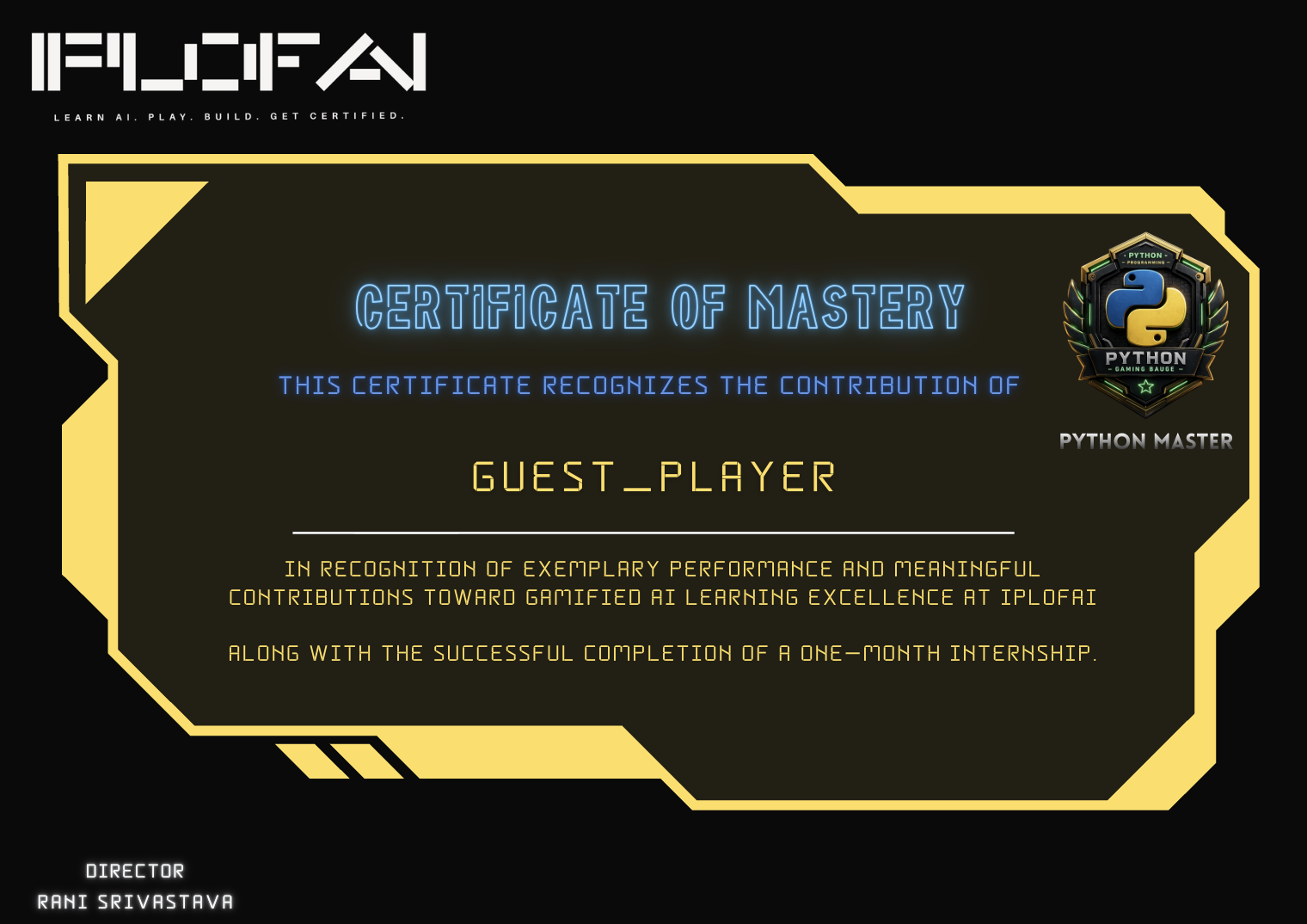 Pro Certificate – Python