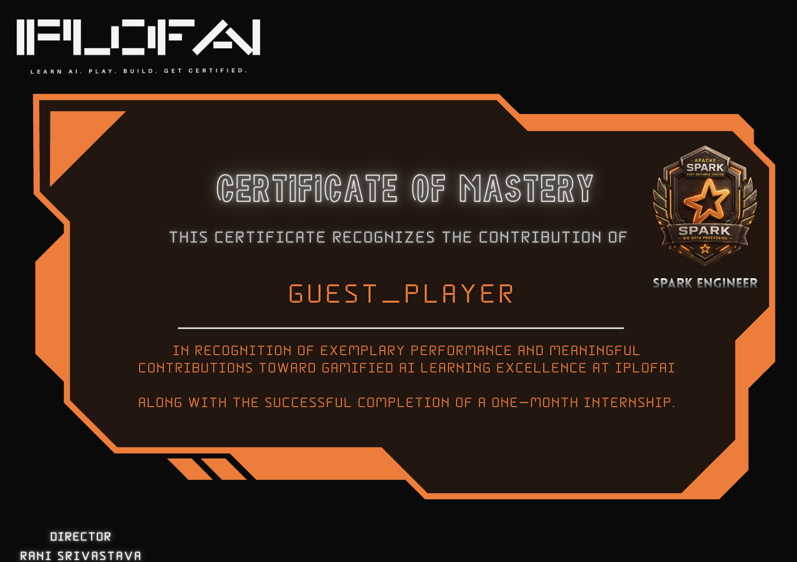 Pro Certificate – Spark